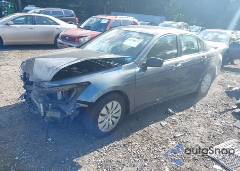 2010 Honda Accord 2.4 Lx из США, поврежденный, VIN 1HGCP2F38AA084541